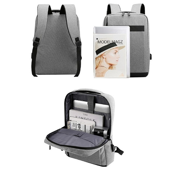 大容量usb充電口商務背包