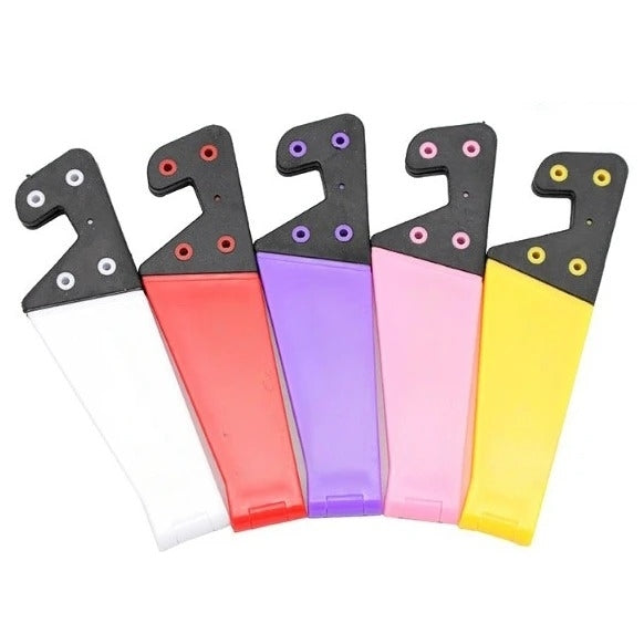 拚色V型隨身手機架