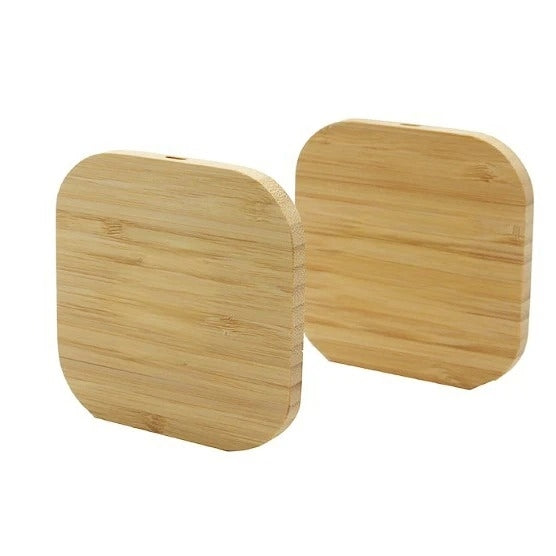 方形木質無線充電器