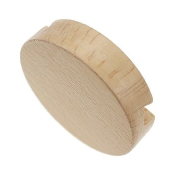 圓形實木手機支架