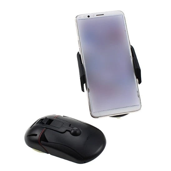 滑鼠造型車用手機支架