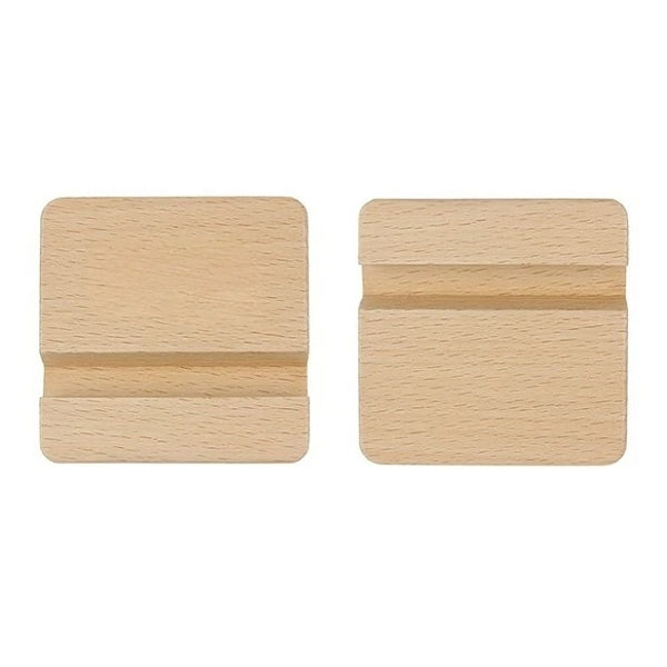 雙槽櫸木手機支架