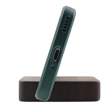 胡桃木單槽手機支架