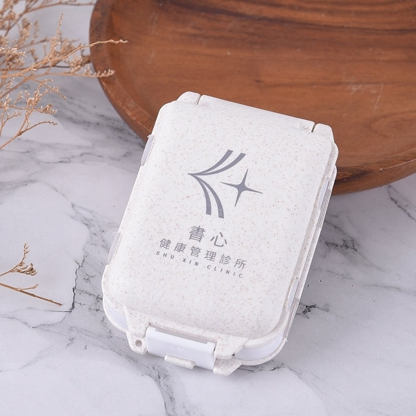 小麥秸稈三層藥盒