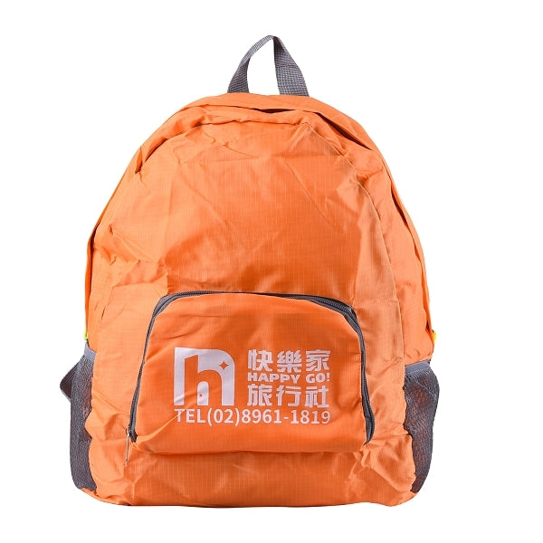 420D摺疊收納旅行後背包