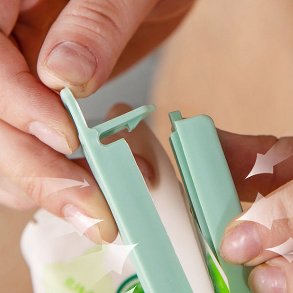 開口飲料食品保鮮夾