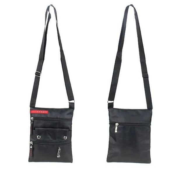 多層收納單肩包