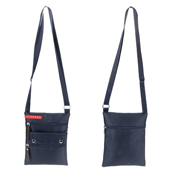 多層收納單肩包