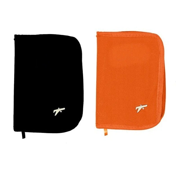 多層收納短版護照包