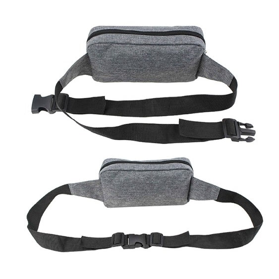 可調式尼龍方形腰包