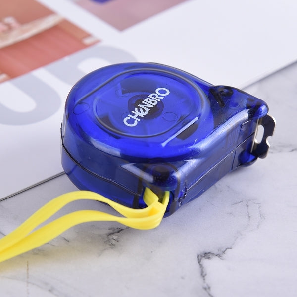 透明藍色3米鋼捲尺