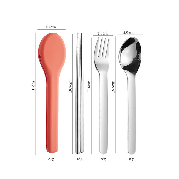 304不鏽鋼餐具三件組