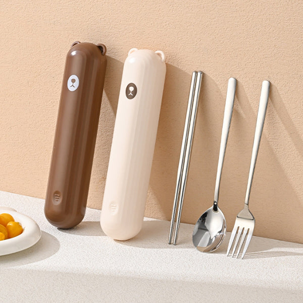 304不銹鋼餐具三件組