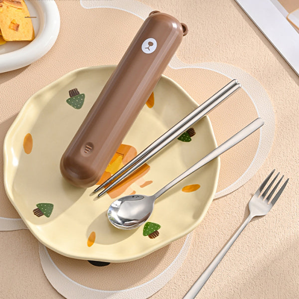 304不銹鋼餐具三件組