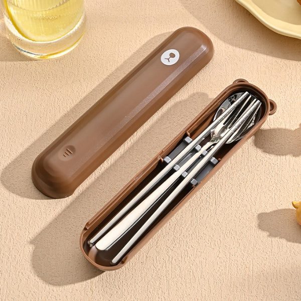 304不銹鋼餐具三件組