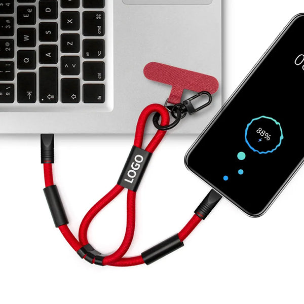 手機腕帶造型充電線