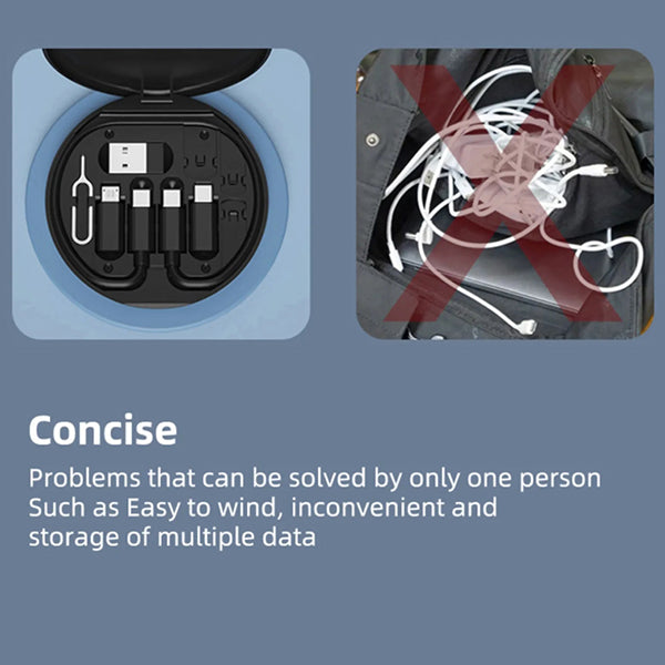 多功能手機傳輸線配件組