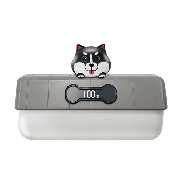 黑白狗屋造型口袋迷你行動電源