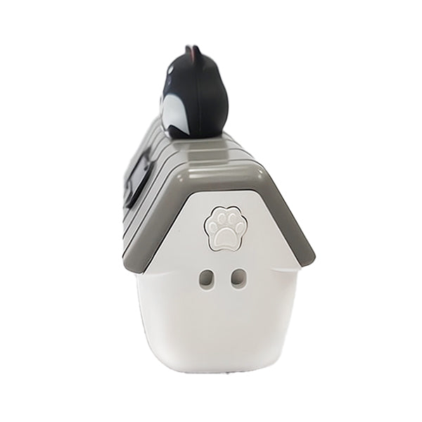 黑白狗屋造型口袋迷你行動電源