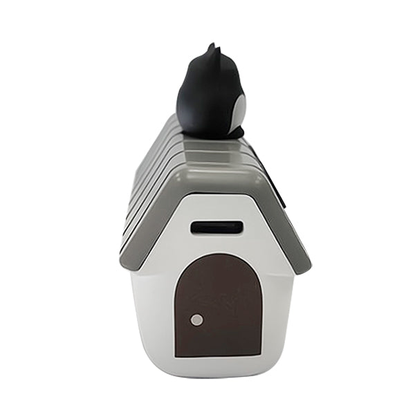 黑白狗屋造型口袋迷你行動電源