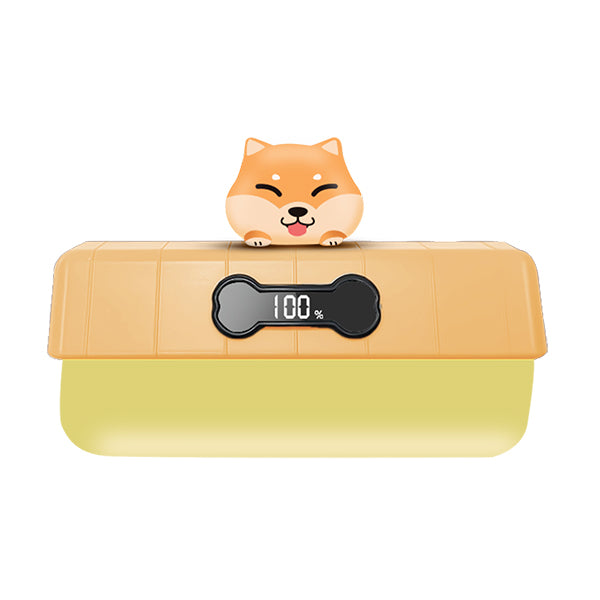 橘色狗屋造型口袋迷你行動電源