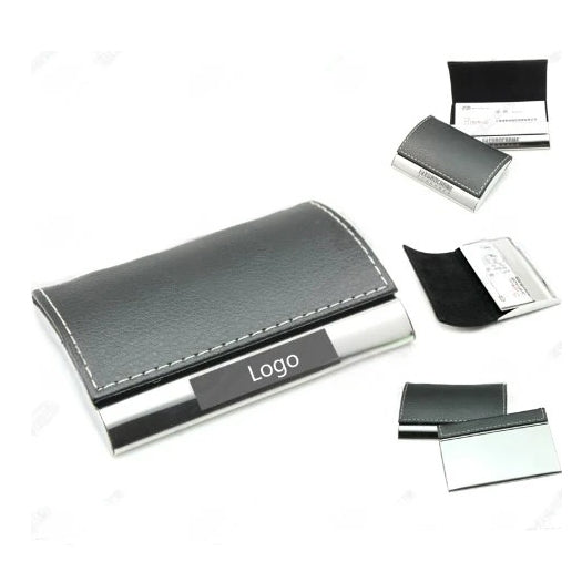 荔枝紋拱形金屬名片盒