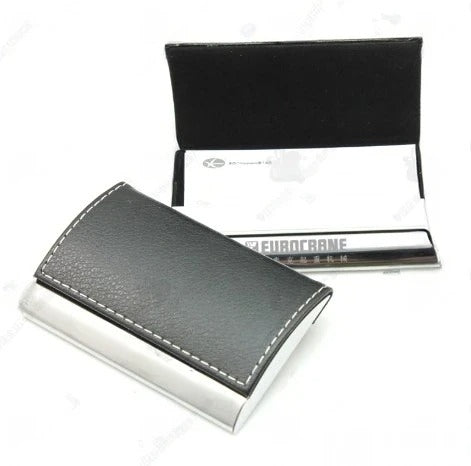 荔枝紋拱形金屬名片盒