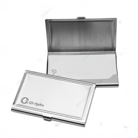 不鏽鋼拉絲名片盒