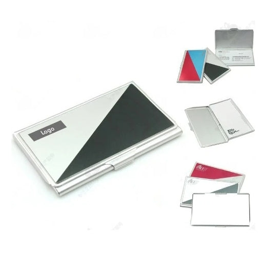 開蓋式多彩金屬名片盒