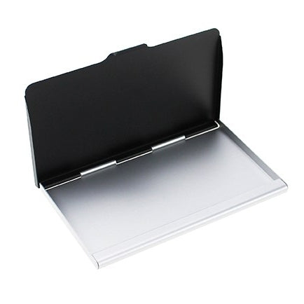 開蓋式輕薄金屬名片盒