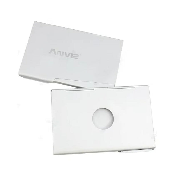 鋁合金輕薄斜口名片盒