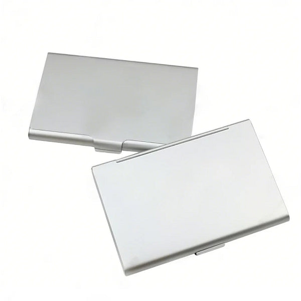 簡約鋁質名片盒