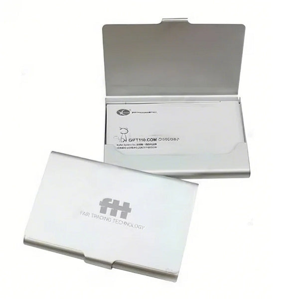 簡約鋁質名片盒