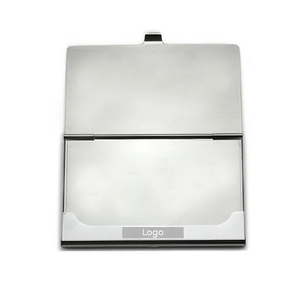 不銹鐵貼滴膠名片盒