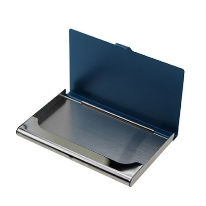 開蓋式多彩金屬名片盒