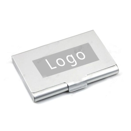 開蓋式輕便鋁製名片盒