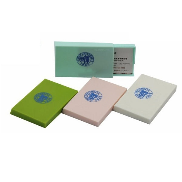 塑膠時尚推拉式名片盒