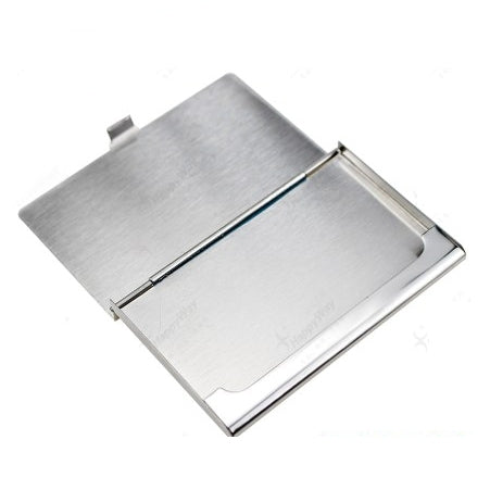 金屬開蓋名片盒