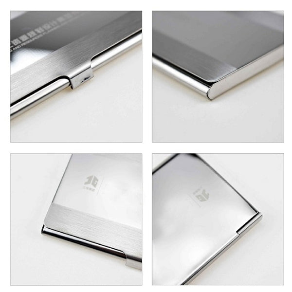 金屬開蓋名片盒