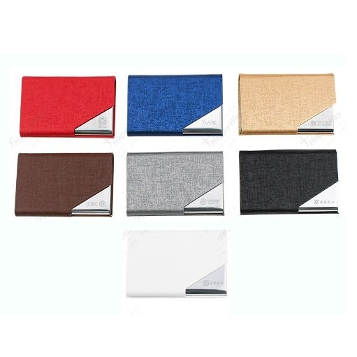 多彩翻蓋商務名片盒