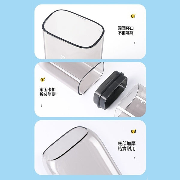 透明多功能牙刷盥洗用品收納盒
