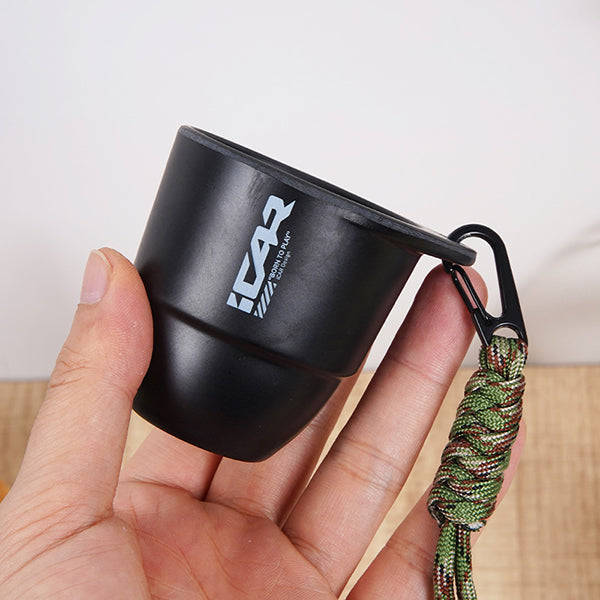 竹纖維材質環保露營隨手杯