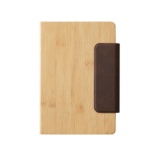 A5竹紋筆記本-磁吸扣PU記事本