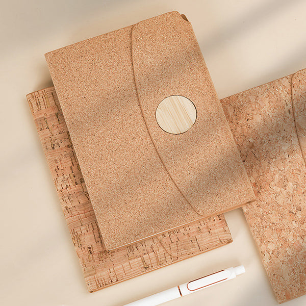 A5軟木磁吸環保筆記本