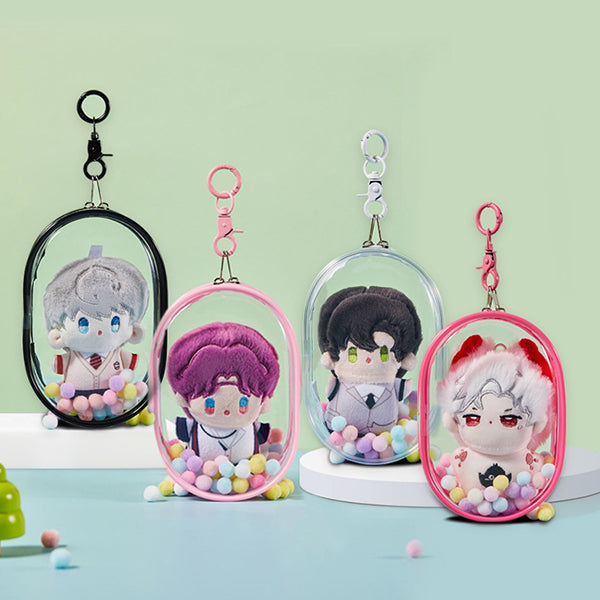 加厚pvc透明曬娃包