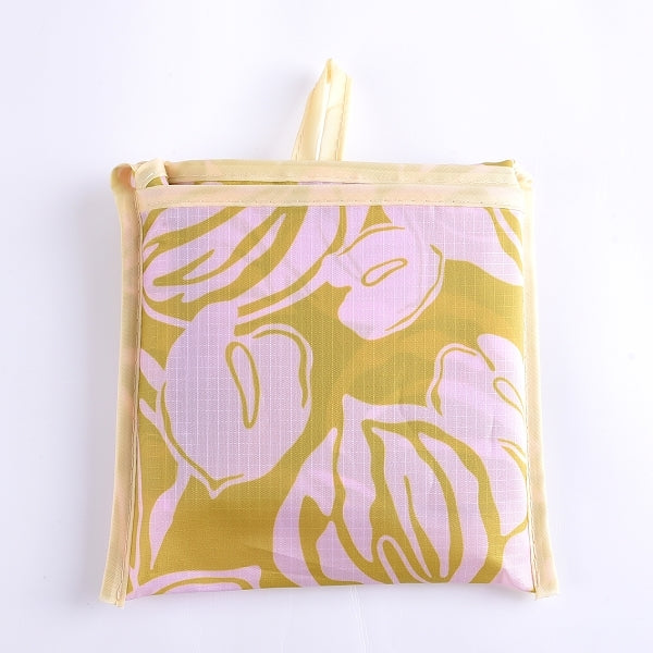 210T抗撕裂格紋布摺疊收納袋