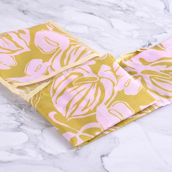 210T抗撕裂格紋布摺疊收納袋