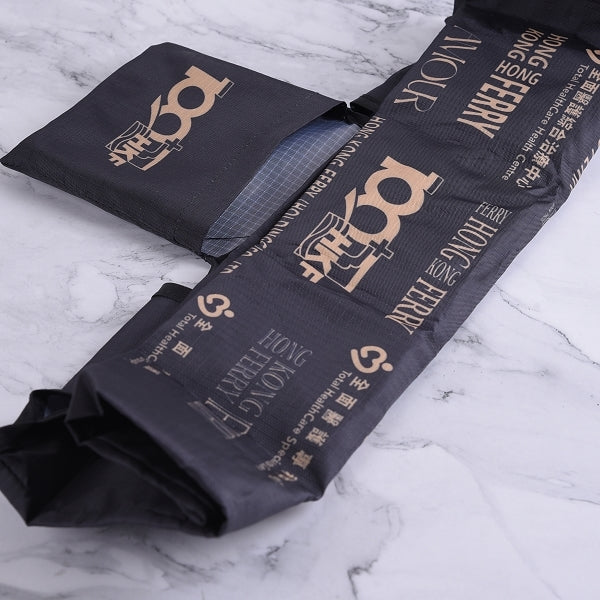 420D格子布摺疊購物袋