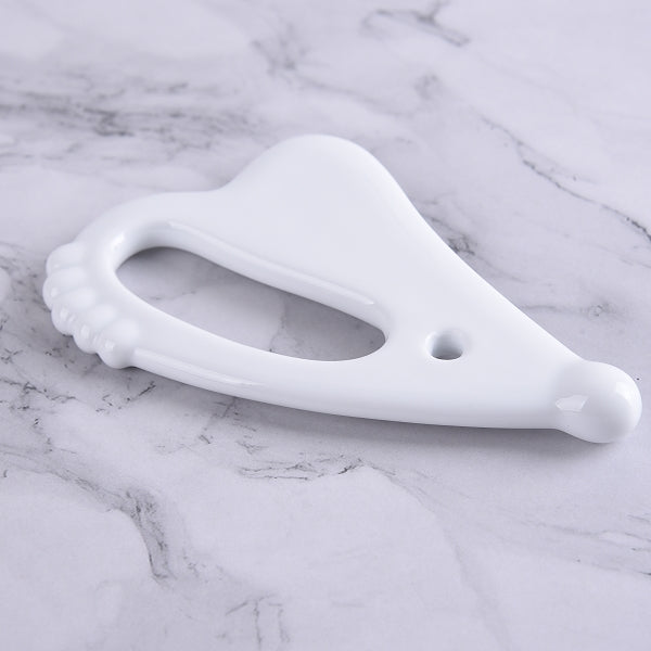 多功能陶瓷按摩器-刮痧板