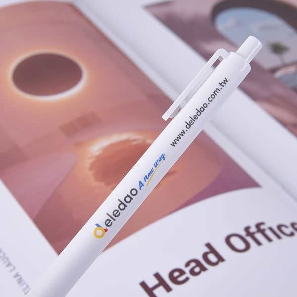 霧面噴砂廣告筆-UV彩色印刷